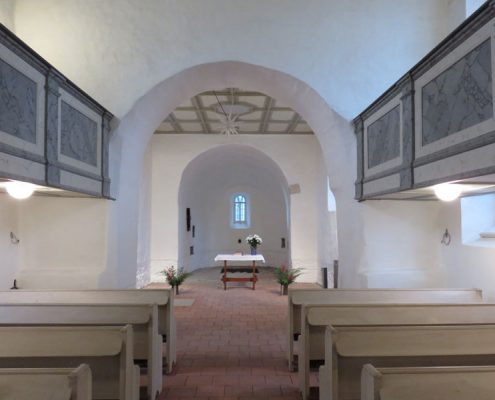 Innenraum Kirche Hirschfeld