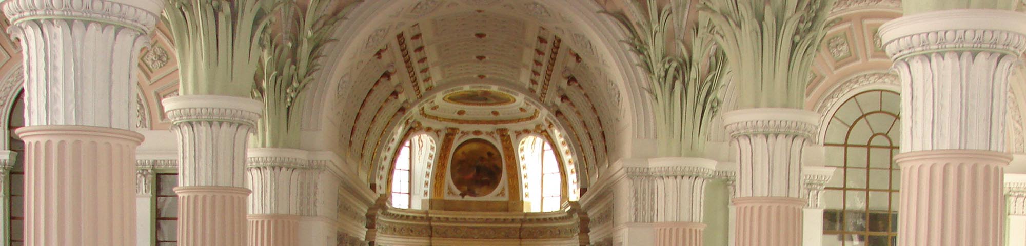 Gewölbedecke der Nikolaikirche Leipzig